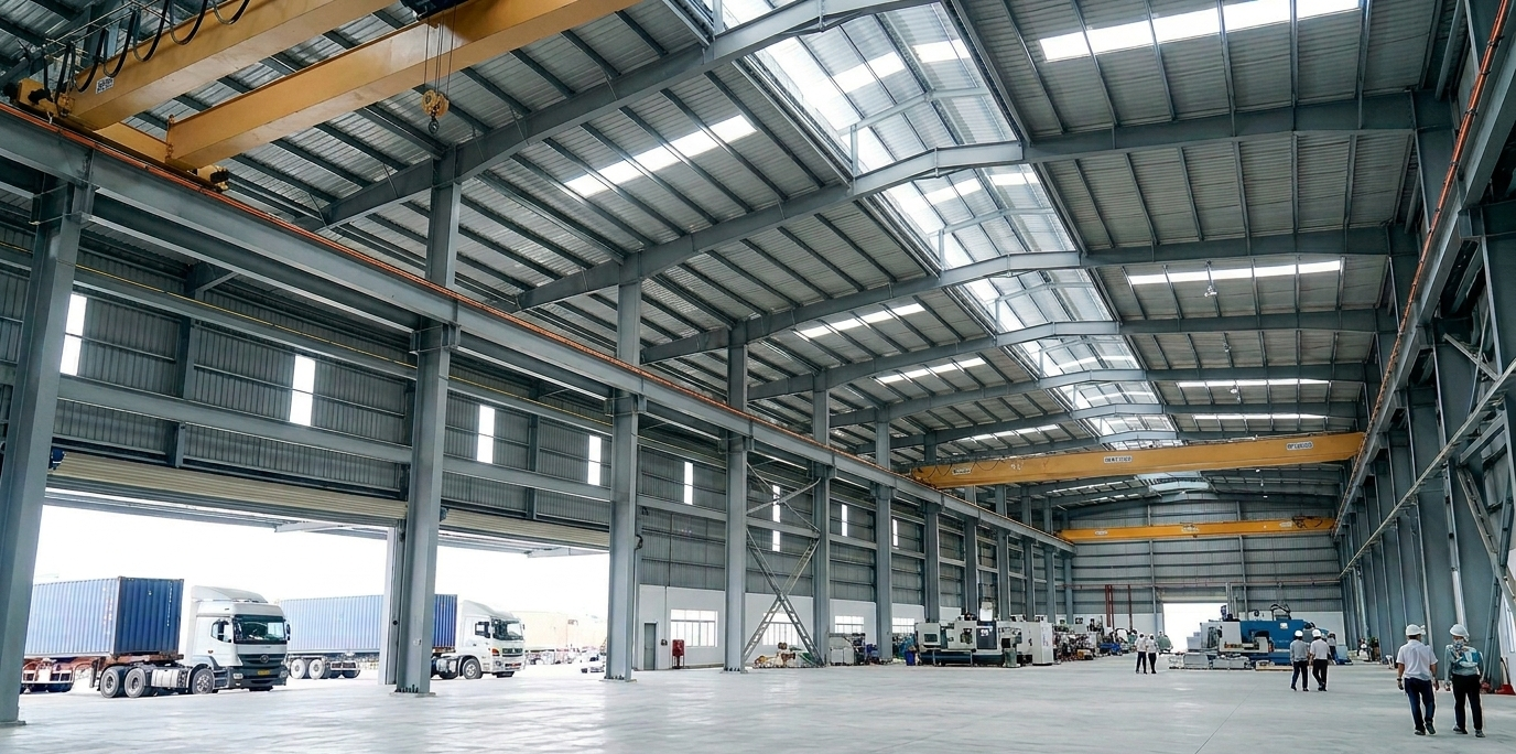 Cách chọn kho xưởng sản xuất diện tích lớn