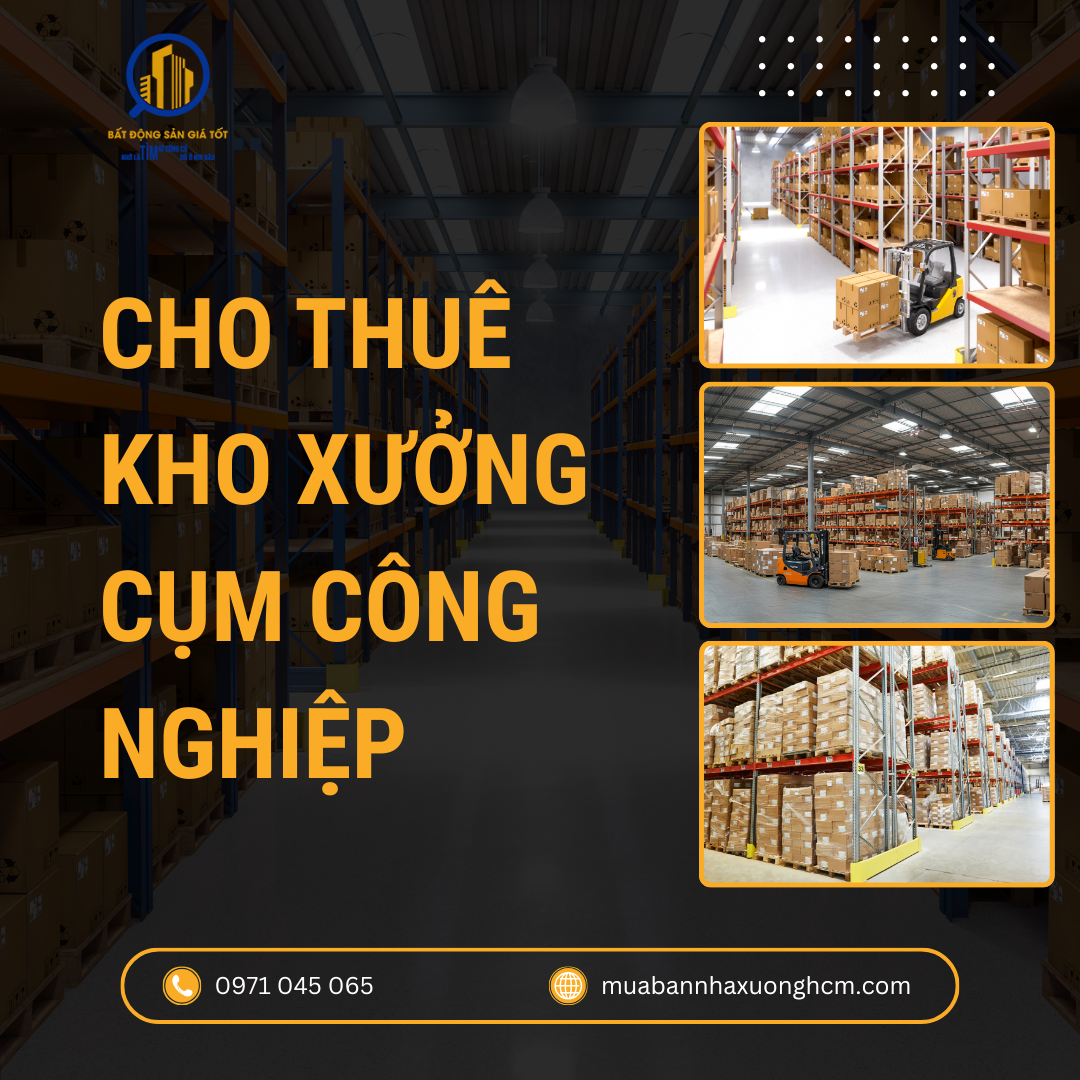 Lợi ích Cho thuê kho xưởng Cụm Công Nghiệp Kiến Thành