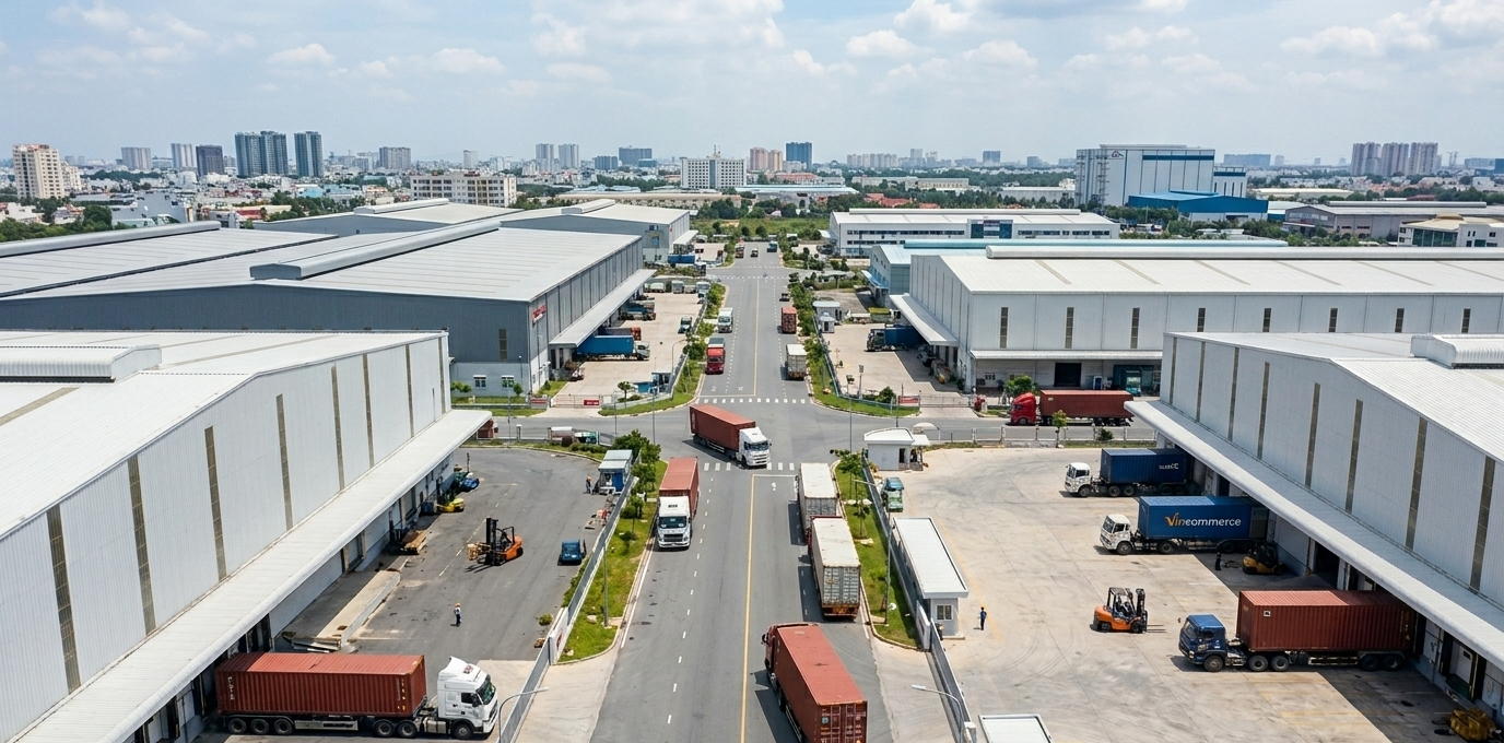 Thuê Kho Xưởng Diện Tích Lớn TPHCM