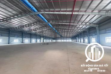 giá thuê bất ngờ .Nhà xưởng mới tinh cho thuê -6600m2 KCN Bến Lức Tây Ninh .