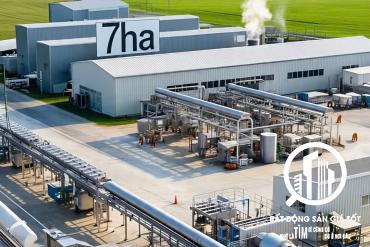 chuyển nhượng 100% nhà máy sản xuất thức ăn chăn nuôi gia súc gia cầm 7ha tại Long An