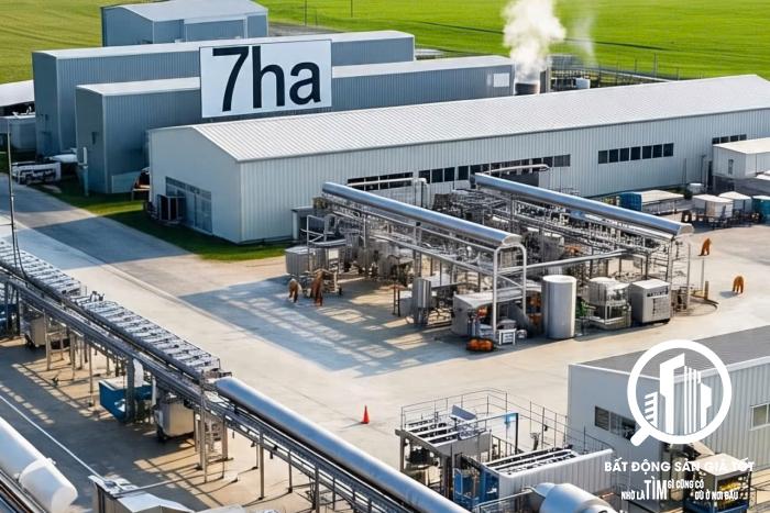 chuyển nhượng 100% nhà máy sản xuất thức ăn chăn nuôi gia súc gia cầm 7ha tại Long An