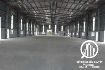 Nhà xưởng cho thuê 2000m2 tiếp nhận FDI  KCN Bến Lức Long An