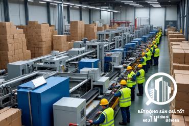 Cho thuê nhà xưởng sản xuất bao bì KCN Bình Chánh Thành Phố Hồ Chí Minh