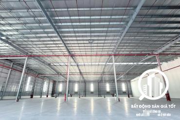 Cho thuê nhà xưởng mới 4800m2 KCN Bến Lức Long An