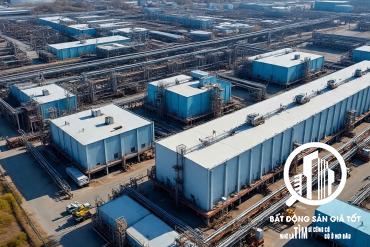 Cho thuê nhà xưởng sản xuất mực in KCN Bến Lức - Long An