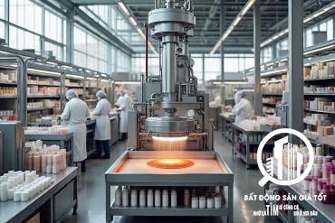 Cho thuê nhà xưởng sản xuất mỷ phẩm (hóa mỷ phẩm ) KCN Bến Lức - Long An