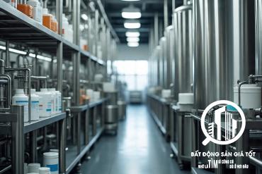 Cho thuê nhà xưởng sản xuất thuốc , hóa dược và dược liệu KCN Bến Lức - Long An