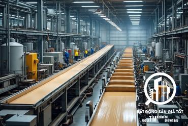 cho thuê nhà xưởng sản xuất hóa chất - sản xuất keo dán KCN Bến Lức - Long An