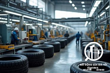 Cho thuê nhà xưởng sản xuất sản phẩm từ cao su KCN Bến Lức - Long An