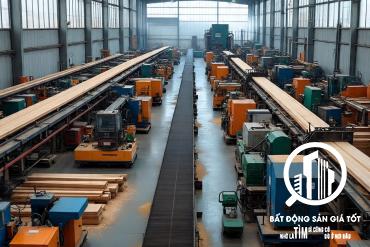 Cho thuê nhà xưởng sản xuất gỗ KCN Bến Lức Long An