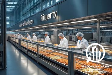 Cho thuê nhà xưởng sản xuất - chế biến thực phẩm KCN Bến Lức - Long An