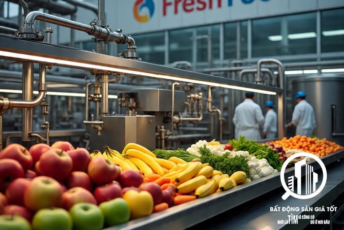 Cho thuê nhà xưởng sản xuất chế biến thực phẩm KCN Bình Chánh Thành Phố Hồ Chí Minh