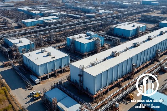 Cho thuê nhà xưởng sản xuất mực in KCN Bến Lức - Long An