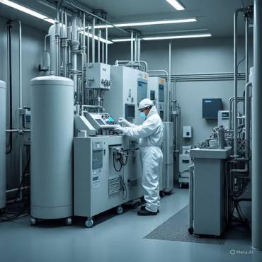 Cho thuê nhà xưởng sản xuất thiết bị bức xạ KCN Đức Hòa - Long An