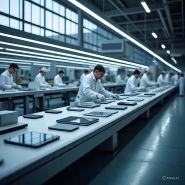 Cho thuê nhà xưởng sản xuất sản phẩm điện tử dân dụng KCN Đức Hòa Long An