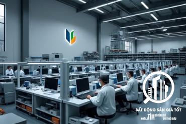 cho thuê nhà xưởng sản xuất máy vi tính và thiết bị ngoại vi của máy tính KCN Đức Hòa Long An