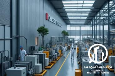 Cho thuê nhà xưởng sản xuất thị bị đo lường , kiểm tra định hướng và điều khiển KCN Đức Hòa - Long An