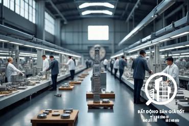 Cho thuê nhà xưởng sản xuất đồng hồ KCN Đức Hòa - Long An