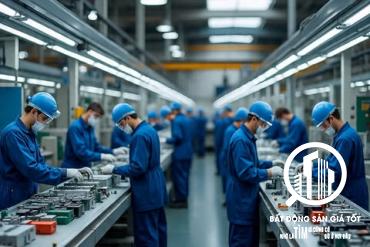 Cho thuê nhà xưởng sản xuất linh kiện điện tử KCN Đức Hòa - Long An