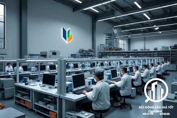 cho thuê nhà xưởng sản xuất máy vi tính và thiết bị ngoại vi của máy tính KCN Đức Hòa Long An