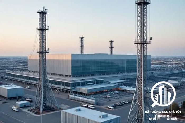 Cho thuê nhà xưởng sản xuất thiết bị truyền thông KCN Đức Hòa - Long An