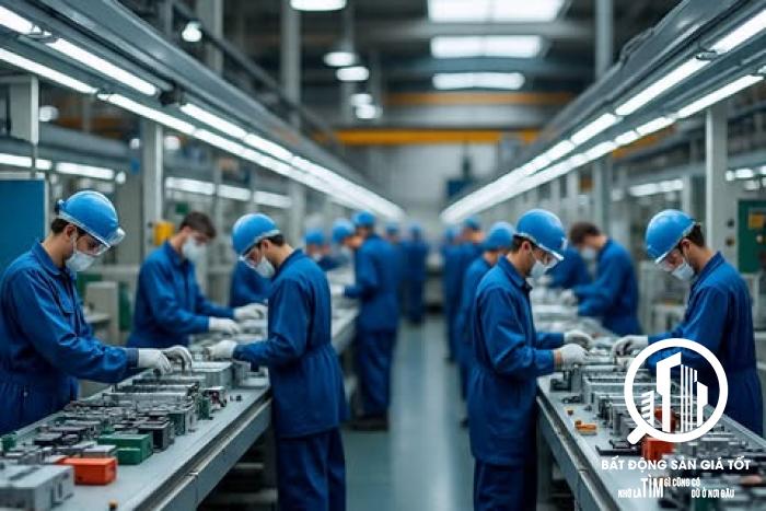 Cho thuê nhà xưởng sản xuất linh kiện điện tử KCN Đức Hòa - Long An